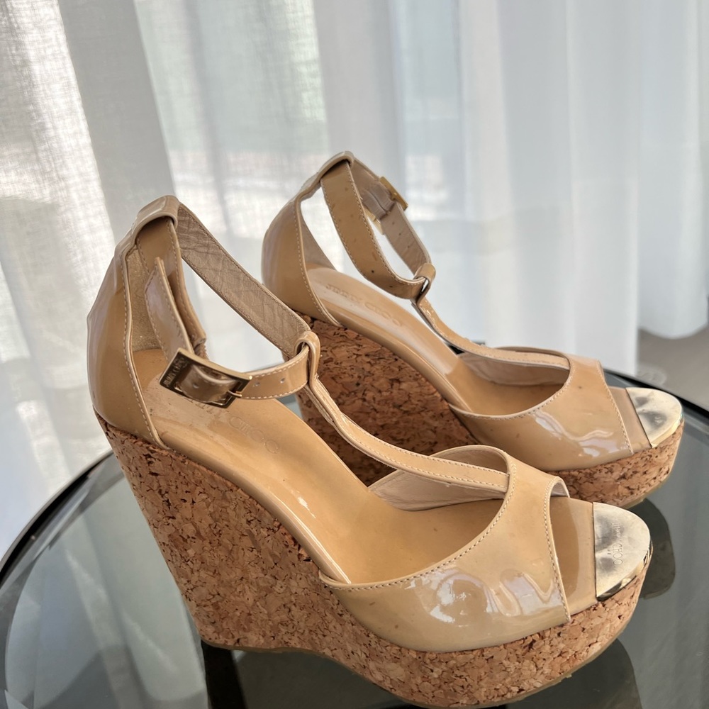 Jimmy Choo, size 6, leather